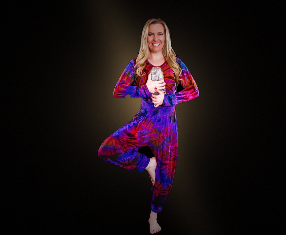Sadie Hawkins in a movement pose